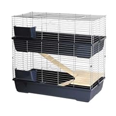 Kerbl Nagerk�fig MAXI BALDO TWIN 100 2-st�ckig, 100 x 53 x 96 cm