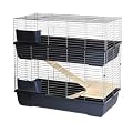 Kerbl Nagerk�fig MAXI BALDO TWIN 100 2-st�ckig, 100 x 53 x 96 cm