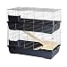 Kerbl Nagerk�fig MAXI BALDO TWIN 100 2-st�ckig, 100 x 53 x 96 cm