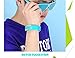 Padgene LED Wrist Watch - Silicone Rubber Gel Jelly Unisex Bracelet, Digital Band, Blue