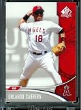 2006 SP Authentic #45 Orlando Cabrera Baseball Card - Mint Condition - In Protective Display Case !!