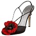 Casadei Women's 4813 Peep Toe Slingback