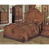West Bombay Vintage Finish California King Bed