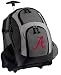 University of Alabama Rolling Backpack Deluxe Gray Alabama Crimson Tide – Our Best Backpacks Bags with Wheels or School Trolley Bags Carry-Ons – Unique Gifts