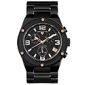 Swiss Legend Men's Throttle Chronograph Black Ion-Plated Watch #40025-BB-RN