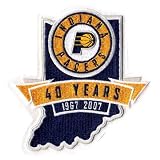 NBA Indiana Pacers 40th Anniversary Collectible Logo Patch