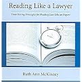 Reading Like A Lawyer (Time-Saving Strategies For Reading Law Like An Expert) (Paperback)