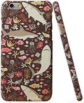 iPhone 6S Case / iPhone 6 Case, [Under the sea] from Midsummer Night's Dream Series,Exclusive/Eco-friendly Glossy Coating with Embossed Touch Feel, Free Glass Screen Protector