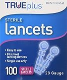 TRUEplus Sterile Lancets 28 gauge (100-ct) by Nipro