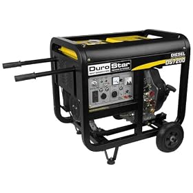 DuroStar DS7200 6,000 Watt Diesel Powered Portable Generator With Wireless Remote and... by DuroStar