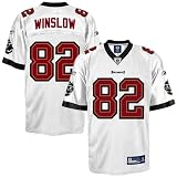 Reebok Kellen Winslow Tampa Bay Buccaneers Replica Jersey - White (Large)