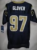 La'Roi Glover Saint Louis Rams Navy Equipment - Replica NFL YOUTH Jersey