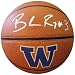 Brandon Roy Washington Huskies NCAA Autographed/Hand Signed Indoor/Outdoor Basketball
