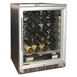 Vinotemp 58-Bottle Wine Cellar with Front Exhaust - Stainless (VT58)