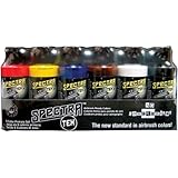 Badger Air-Brush Company Spectra-Tex 2-Ounce Primary Color Airbrush, 6-Pack
