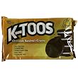KinniToos Chocolate Sandwich Creme, 8-Ounce Packages (Pack of 6)