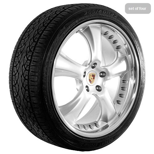 22 Inch Silver 145 Series Wheels Rims and Tires