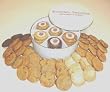 Soozies Doozies Gourmet Cookie Tin Gift. 42 Fresh Baked Cookies for All Occasions.