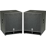 Yamaha CW118V 18" Club Concert Series Subwoofer Pair