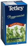 Tetley Peppermint Drawstring Herb Tea, Caffeine Free, 20-Count Tea Bags , 1.2-Ounce Boxes (Pack of 6)