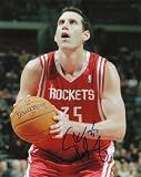 Autographed/Hand Signed 8x10 Photo Scott Padgett Houston Rockets