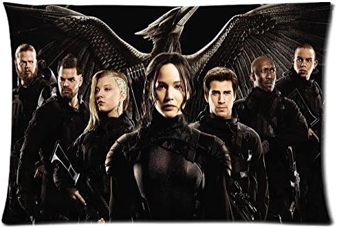 Ulive Decorative Fashion High Quality The Hunger Games Actress Jennifer Lawrence Custom Throw Pillow Case Best Gift 20X30 Inch 2 Sides