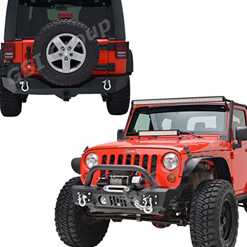 Jeep Wrangler JK Bumper Combos JK Jeep Front and Rear Bumpers
