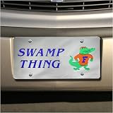 Florida Silver Swamp Thing Florida Gators Mirror License Plate
