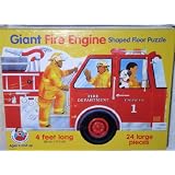 PUZZLE GIANT FIRE ENGINE 24 PCS FLOOR by 