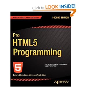 Pro HTML5 Programming 2nd Edition (Professional Apress)