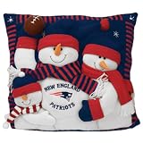 Review SC Sports  / New England Patriots Christmas Snowman Family Pillow