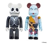 The Nightmare Before Christmas: Jack and Sally Bearbrick 2-Pack