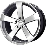 TSW Alloy Wheels Vortex Hyper Silver Wheel (17x8