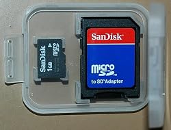 SanDisk 1GB microSD card