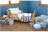 Trend Lab Retro Transportation 4 Piece Toddler Bedding Set