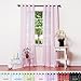 Best Home Fashion Crushed Voile Sheer Curtains - Antique Bronze Grommet Top - Pink - 52