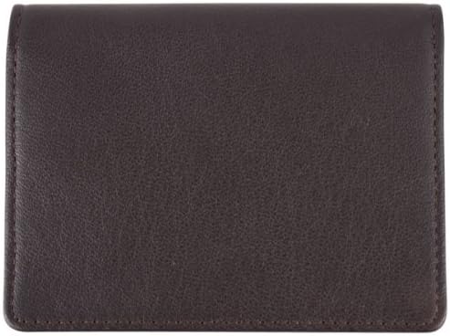 Brown Lace Style Leather Credit and Business Card Holder by Byron and Brown