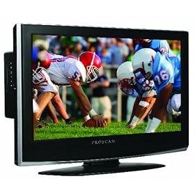 Proscan 15LD30QD LCD HDTV with built-in DVD Player, Black