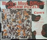 World's Most Difficult Jigsaw Puzzle: Cows