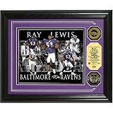 Highland Mint Baltimore Ravens Ray Lewis Dominance Photomint With Gold Coins Size: One Size