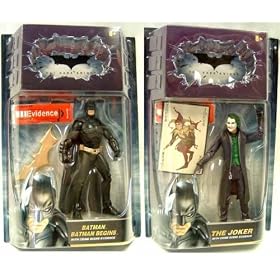 The Dark Knight Movie Masters Figures Batman & Joker Set Of 2