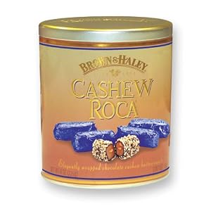 Cashew Roca Gift Tin (8 oz) by Cashew Brittle