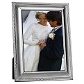 Antique Pewter Beaded-Edge Frame  5x7"