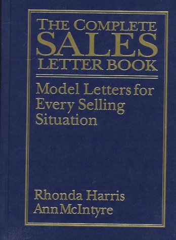 The Complete Sales Letter Book: Model Letters 