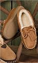 Moose Hide Moccasin Slippers