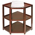 Badger Basket Corner Changing Table - Cherry