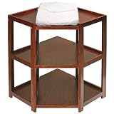 Badger Basket Co Cherry Diaper Corner Baby Changing Table