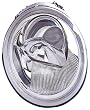 1998-2005 Volkswagen New Beetle Headlight Assembly (Excluding Turbo S Model) (1999 2000 2001 2002 2003 2004 98 99 00 01 02 03 04 05) - Driver Side - DOT Certified Headlight