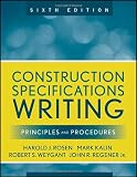 Construction Specifications Writing: Principles and Procedures - 0470380365