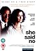 DVD : She Said No [DVD]